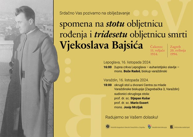 Spomen na stotu obljetnicu rođenja i tridesetu obljetnicu smrti prof. Vjekoslava Bajsića